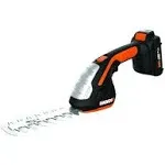 Worx WG801 20V Cordless 4" Shear and 8" Shrubber Trimmer