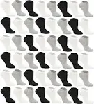 Low Cut Ankle Socks for Men, 48 Pairs Comfortable Lightweight Breathable Bulk