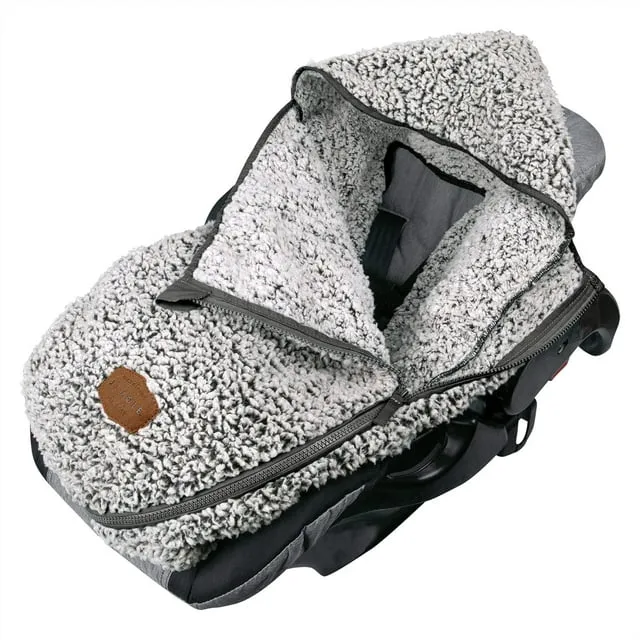 JJ Cole Cuddly Bundleme Winter Baby Car Seat Cover