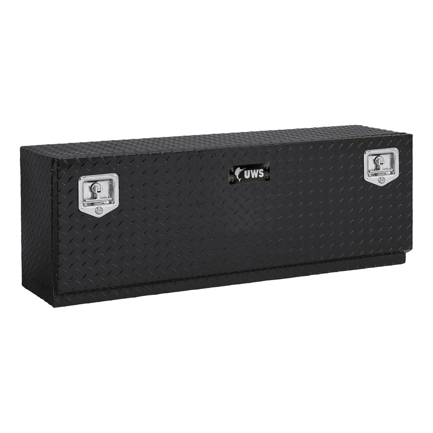 UWS Gloss Black Aluminum 60" Single-Door Topside Truck Tool Box (TBTS-