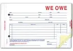 We Owe Form for Car Dealers (3-Part Carbonless) (100 per Pack)