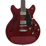 Guild Starfire I DC Semi-Hollow Electric Guitar Cherry Red