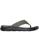 Skechers Alcano Vencino Flip Flop | Men's | Green | Size 11 | Sandals