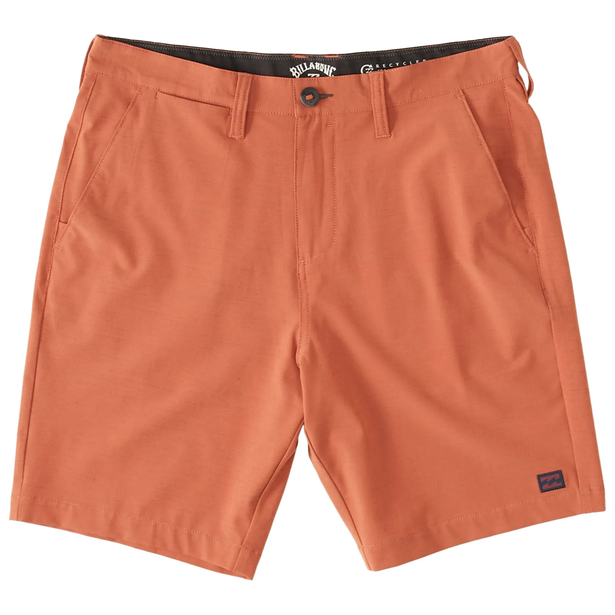 Billabong Crossfire Slub Submersible 19" Shorts, 34 / Red Clay