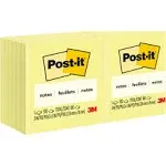 Post-it Notes Original Pads in Canary Yellow