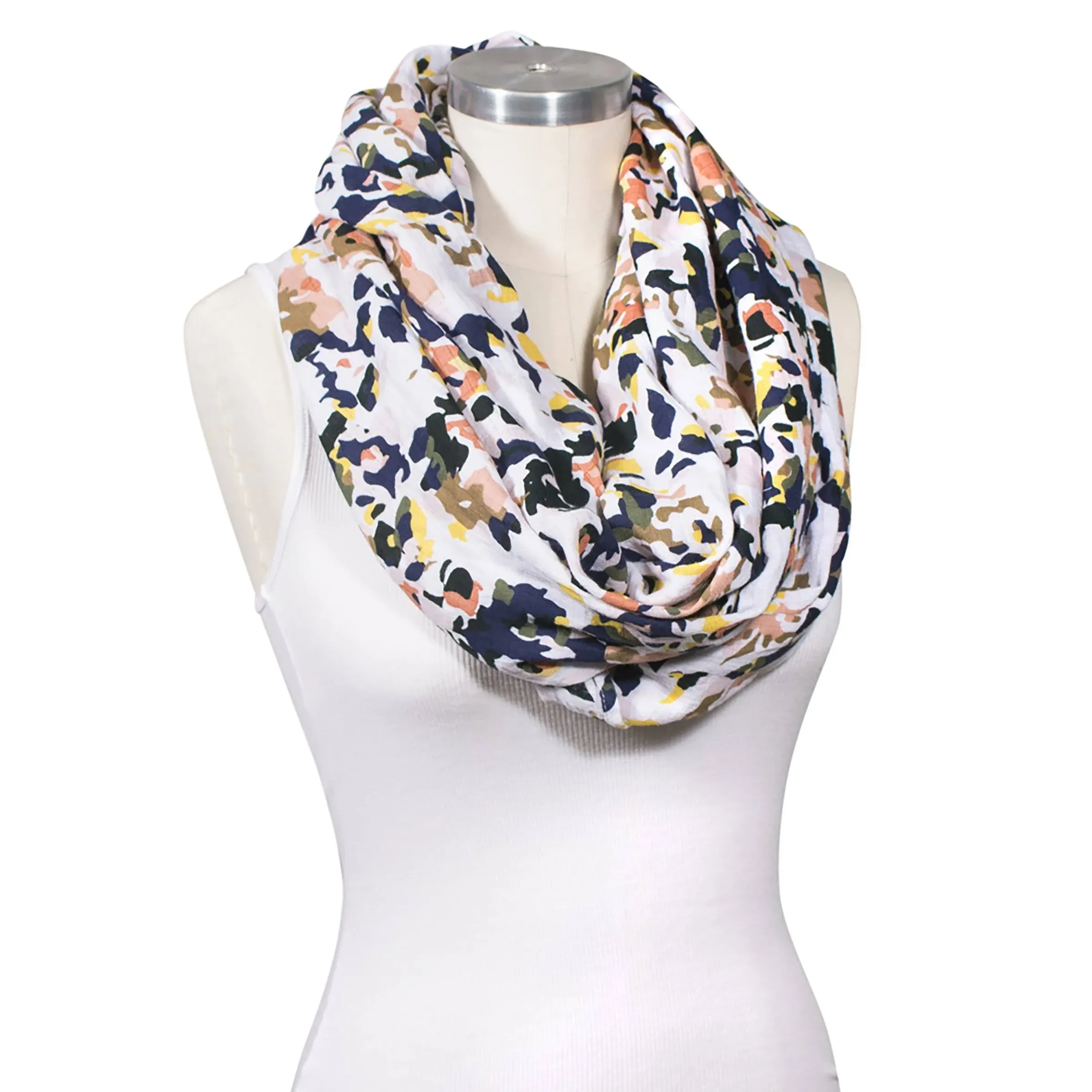 Bebe Au Lait - Indigo Classic Muslin Nursing Scarf