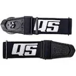 Roko Sports (QS-40) Goggle Quick Strap (Black/Grey/White)