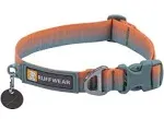 Ruffwear Front Range Dog Collar, Medium, River Rock Green