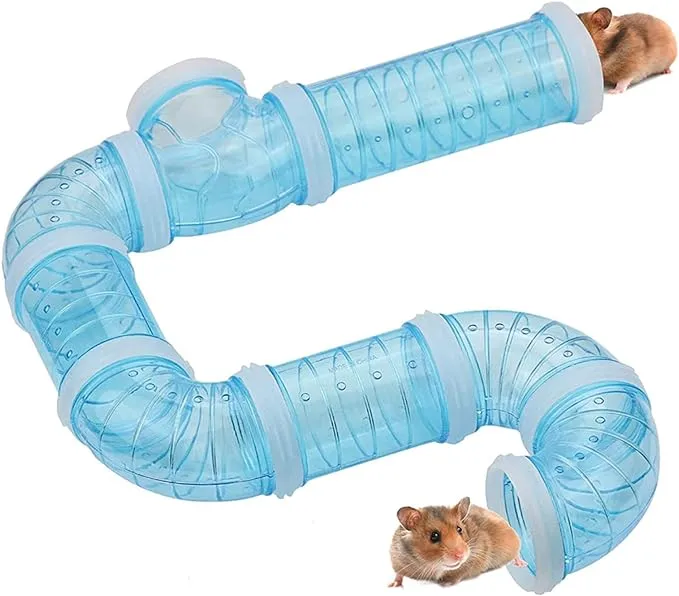 Hamster Tunnel Tube Toy Pet DIY Assorted Toy Playground Tunnel Excercise Toy ...