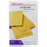 Office Depot Clasp Envelopes, 9" x 12", Brown - 100 count