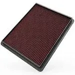 K&N Engine Air Filter: Washable Filter, Increase Horsepower & Acceleration, 33-2129