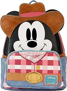 Loungefly Disney Western Mickey Mouse Cosplay Mini Backpack