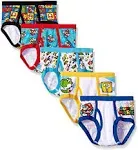 Nintendo Super Mario Underwear Underpants DK &amp; Company Briefs Boys 5pk 4 6 8 NIP