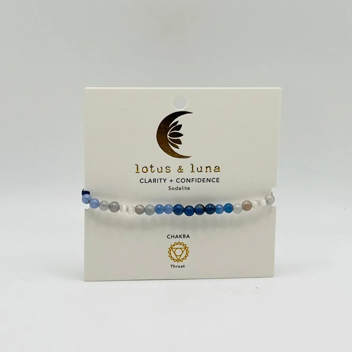 Healing Bracelet - 4mm Clarity & Confidence