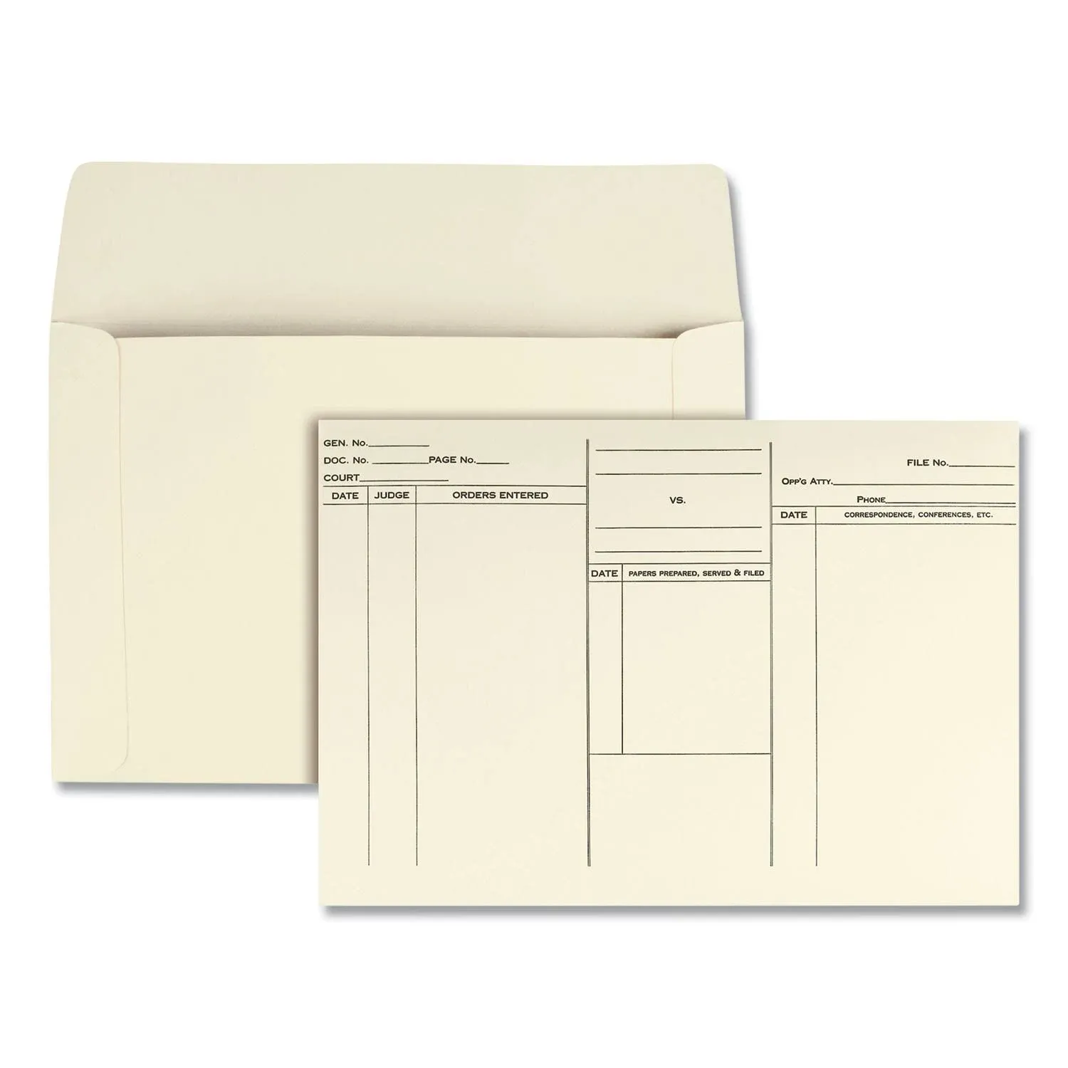 Quality Park Attorney’s Envelope, Open Side Case Files Envelopes, 10 x 14-3/4, Ungummed, Ultra Heavy Duty 110 lb Manila, 100 per Box (QUA89701), Cameo Buff