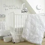 Willow 5-Piece Nursery Crib Bedding Set - White - Levtex Baby