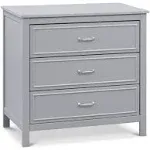 Davinci Charlie 3-Drawer Dresser Grey