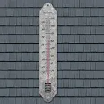 La Crosse® 19.5" Galvanized Analog Thermometer