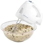 Hamilton Beach 6 Speed Hand Mixer with Snap-On Case