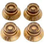 Musiclily Pro 4Pcs Gold Imperial Inch Size Bell Hat Knob For USA Les Paul Guitar