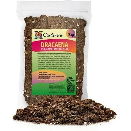 Premium Dracaena Potting Soil Mix - (1 Quart Bag)