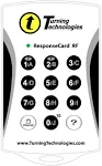 Responding Technologies Rf Clicker Response Card.