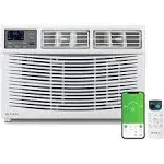 ROVSUN Smart 12000 BTU Window Air Conditioner with WiFi, Energy Saving Window AC Unit with Remote & App Control, Timer Function & Easy Install Kit, for Rooms up to 550 Square Feet, 115V/60Hz, White