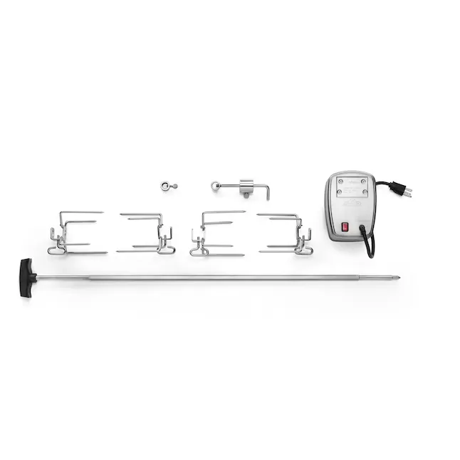 NAPOLEON Prestige and Prestige PRO 500 Series 34.25-in Stainless Steel Grill Rotisserie