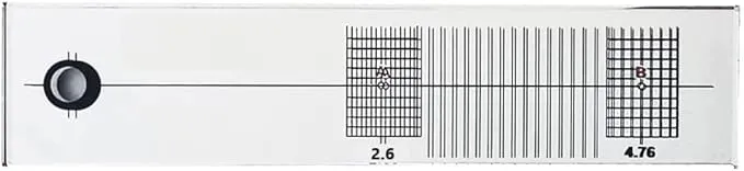 Turntable Phono Cartridge Stylus Alignment Protractor Tool Mirror
