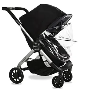 Quantum Lux Stroller Rain Cover, Premium Waterproof Protection, Ventilated Storage Bag