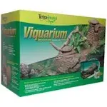 TetraFauna Viqaquarium, All-In-One Terrarium And aquarium, Ideal For Aquatic Reptiles And Amphibians