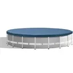 Intex 20ft x 52in Prism Frame Above Ground Swimming Pool Set with Filter Pump