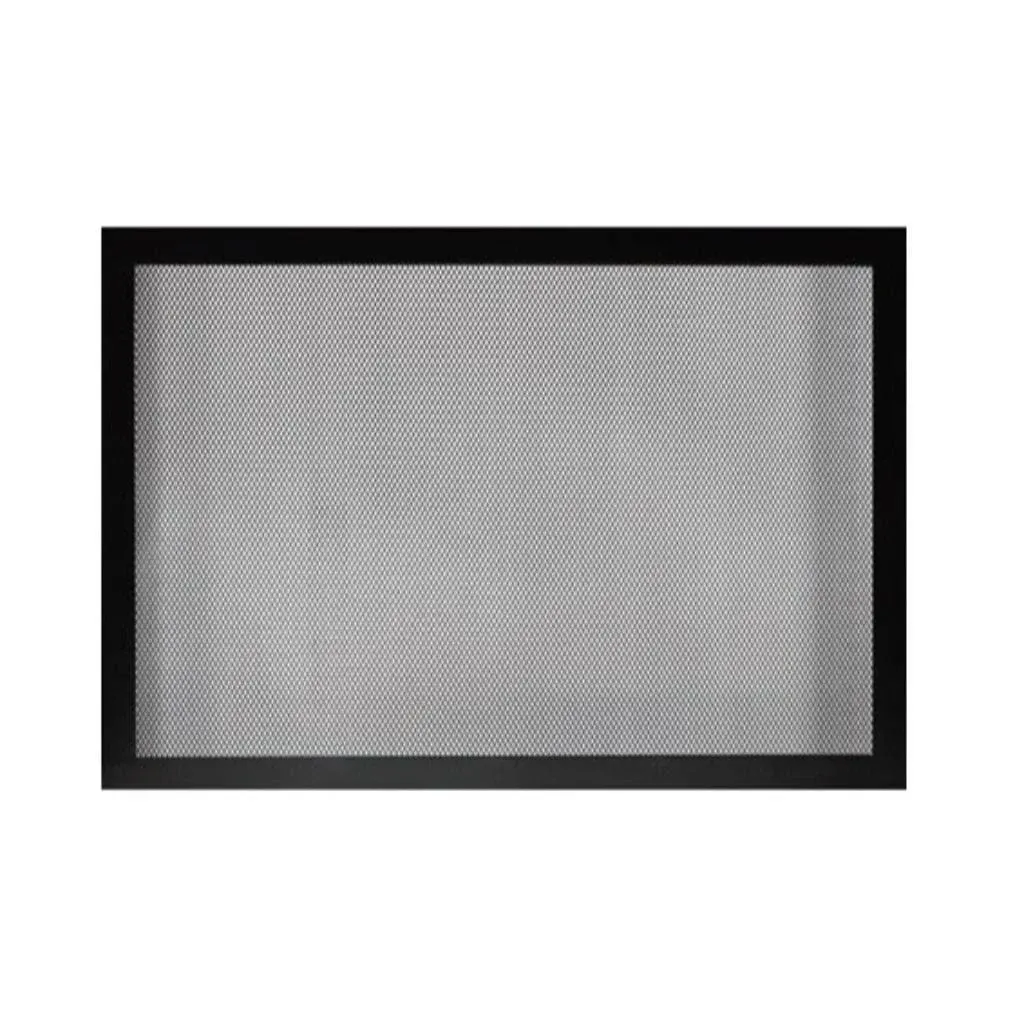 Empire DVFB36TBL Vented Gas Fireplace Barrier Screen; Black