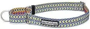 Lucky Love Dog Martingale Collar, Premium No Slip Collar, Great for Whippets, Greyhounds, and More (Murphy, Large)