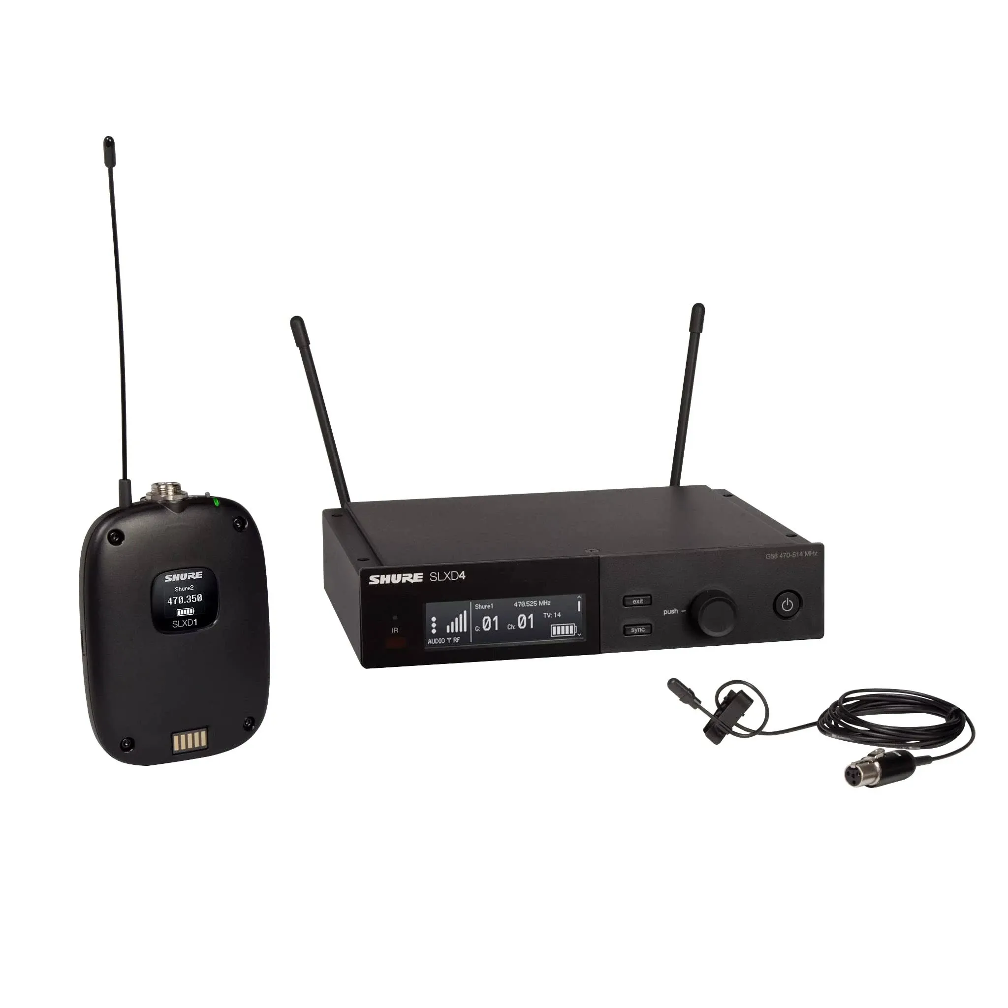 Shure SLXD14/DL4B-H55 Wireless Bodypack System