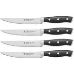 Henckels - Forged Accent 4-pc Steak Knife Set - Black