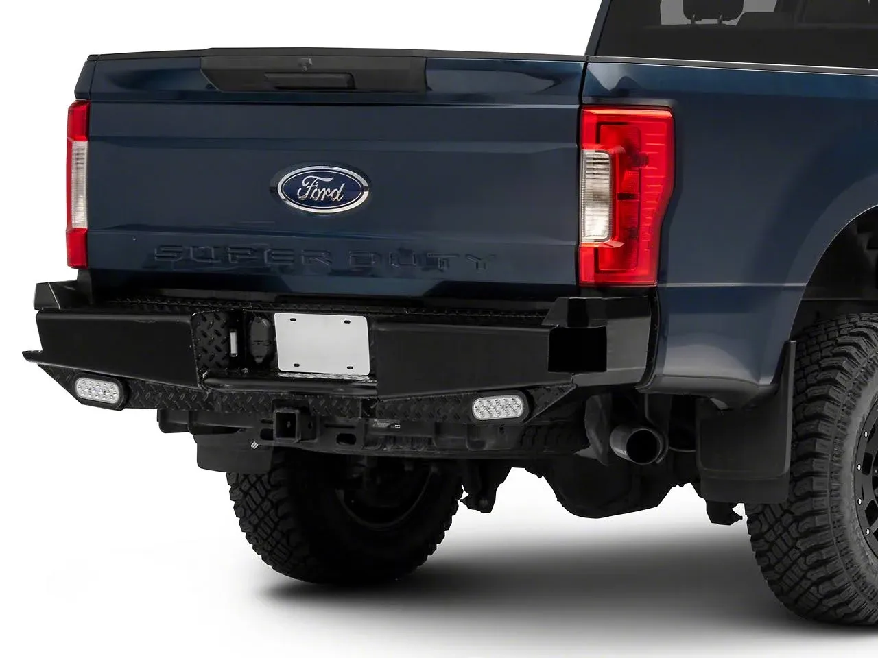 Westin 17-21 Ford F-250/350 HDX Bandit Rear Bumper - Black