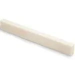 StewMac Bleached White Bone Saddles, For Gibson, Shaped