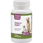 PetAlive Gumz-n-Teeth - Supplement for Healthy Teeth and Gums in Cats and Dogs