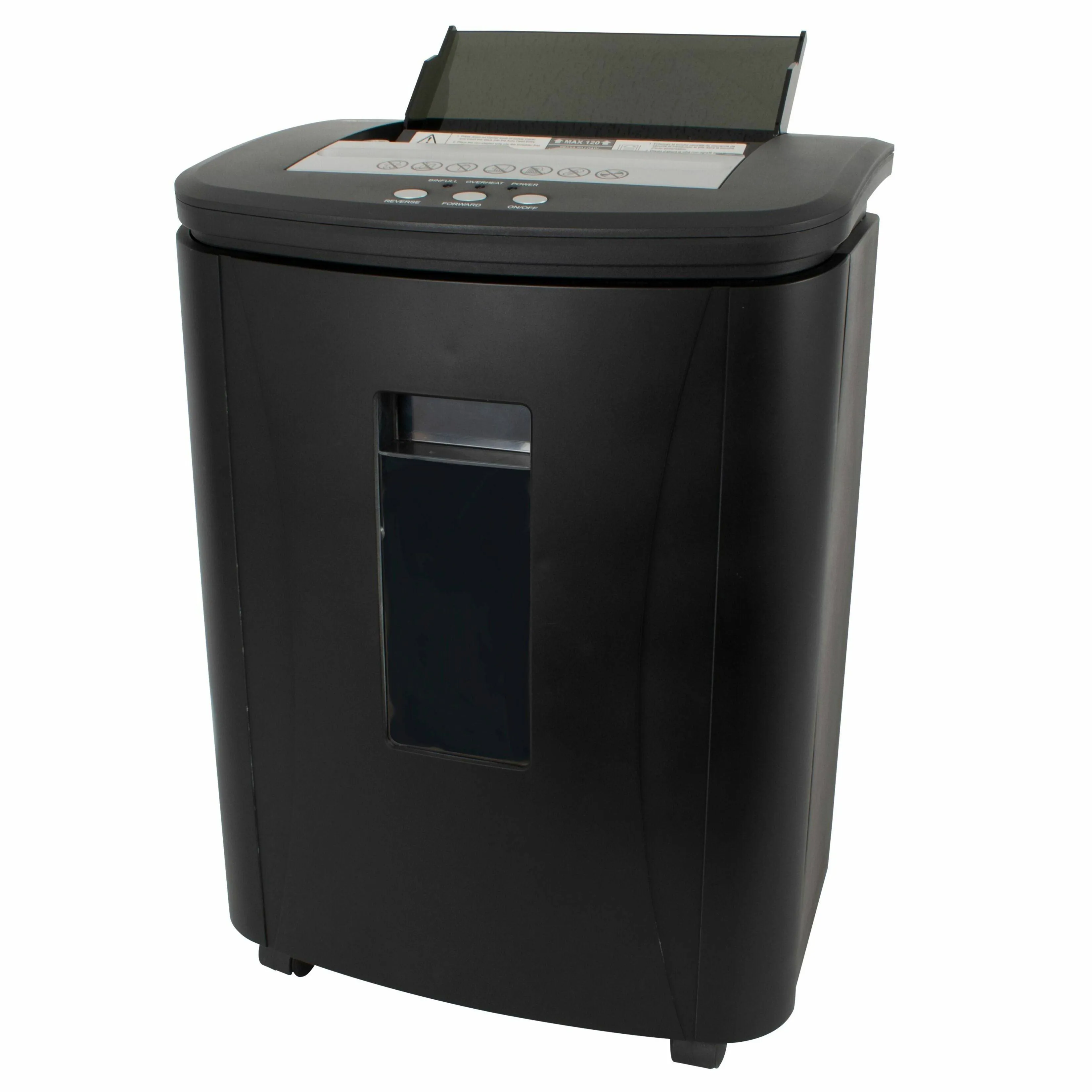 Royal Sovereign New 150 Sheet Auto Feed Micro Cut Shredder, 20.87in, Height - Black