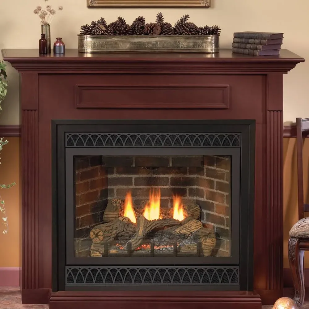 Empire 36 inch Tahoe Deluxe Direct Vent Fireplace - Millivolt