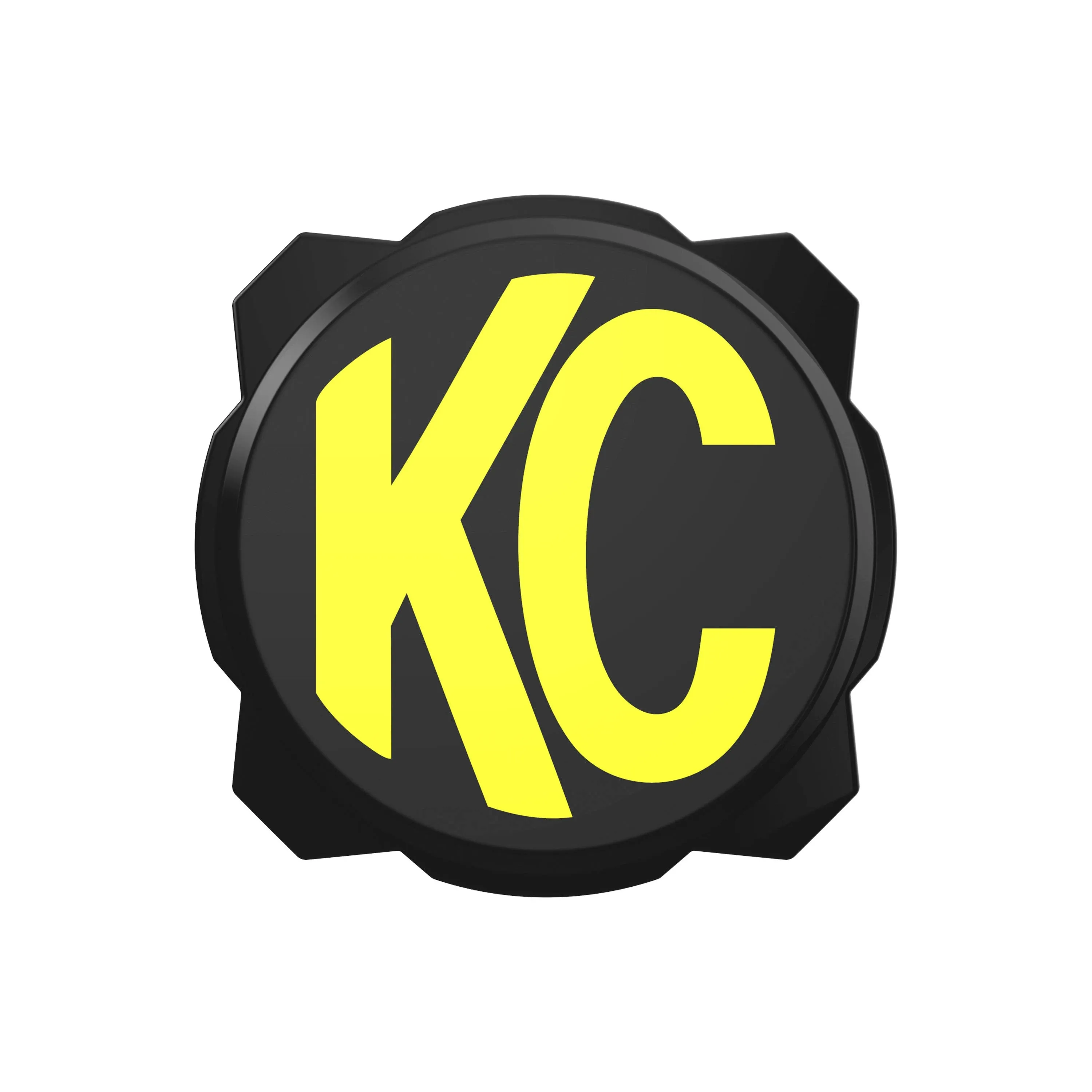 KC HiLiTES 6in. Hard Cover for Gravity Pro6 LED Lights (Single) - Black w/Yellow KC Logo - 5111