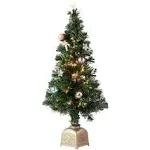 3' Musical Spinning Fiber Optic Tree by Northwoods