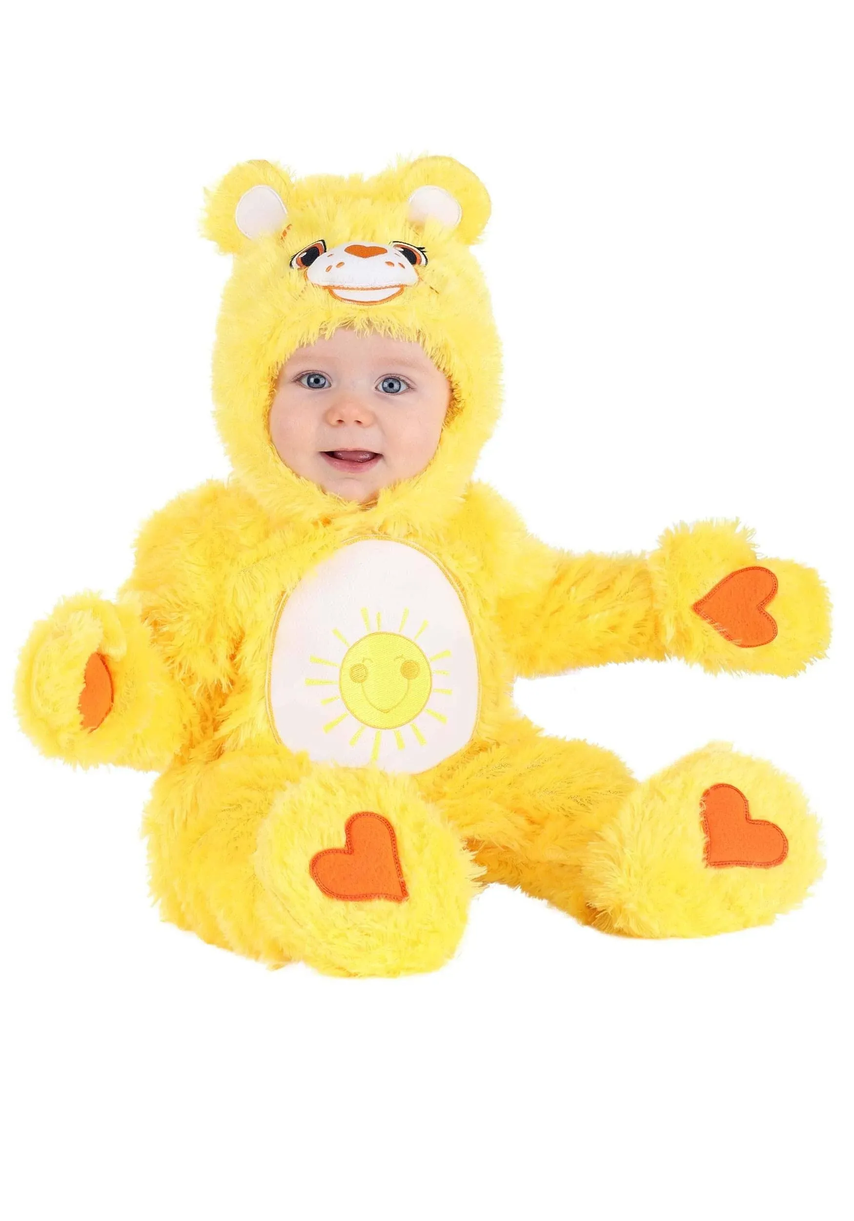 Infant Care Bears Funshine Bear Costume | Kids | unisex | Orange/White/Yellow | 6 ...