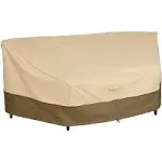 Classic Accessories Veranda Water-Resistant 46 inch Patio Curved Sofa Sectional Cover