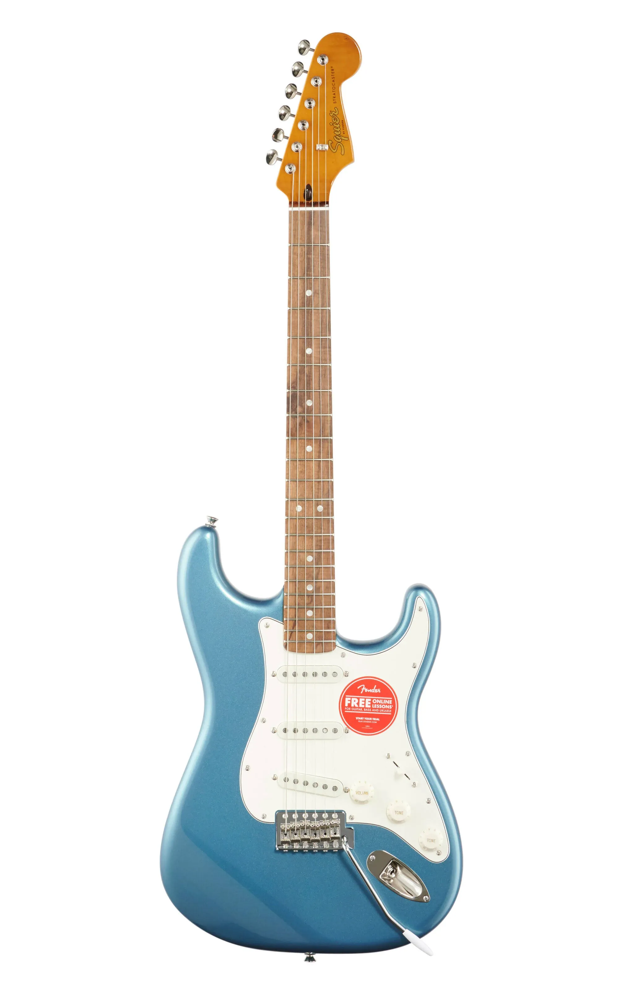 Squier Classic Vibe &#039;60s Stratocaster, Indian Laurel, Lake Placid Blue