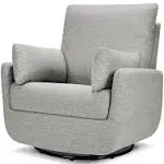 Davinci Juno Swivel Glider in Frost Grey, Greenguard Gold & CertiPUR-US Certified