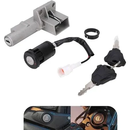 JFG Racing Sur Ron Ignition Key Switch Electric Dirt Bike Set Lock Cylinder for ...