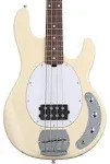 Sterling by Music Man Stingray Ray4 Bass Guitar (Vintage Cream)