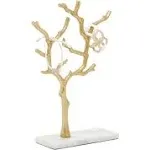 Modern Gold Marble Jewelry Stand 54285